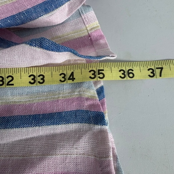 Jones & Co Jones New York Plus Size Linen Tunic Top Shirt Blouse - Picture 12 of 12